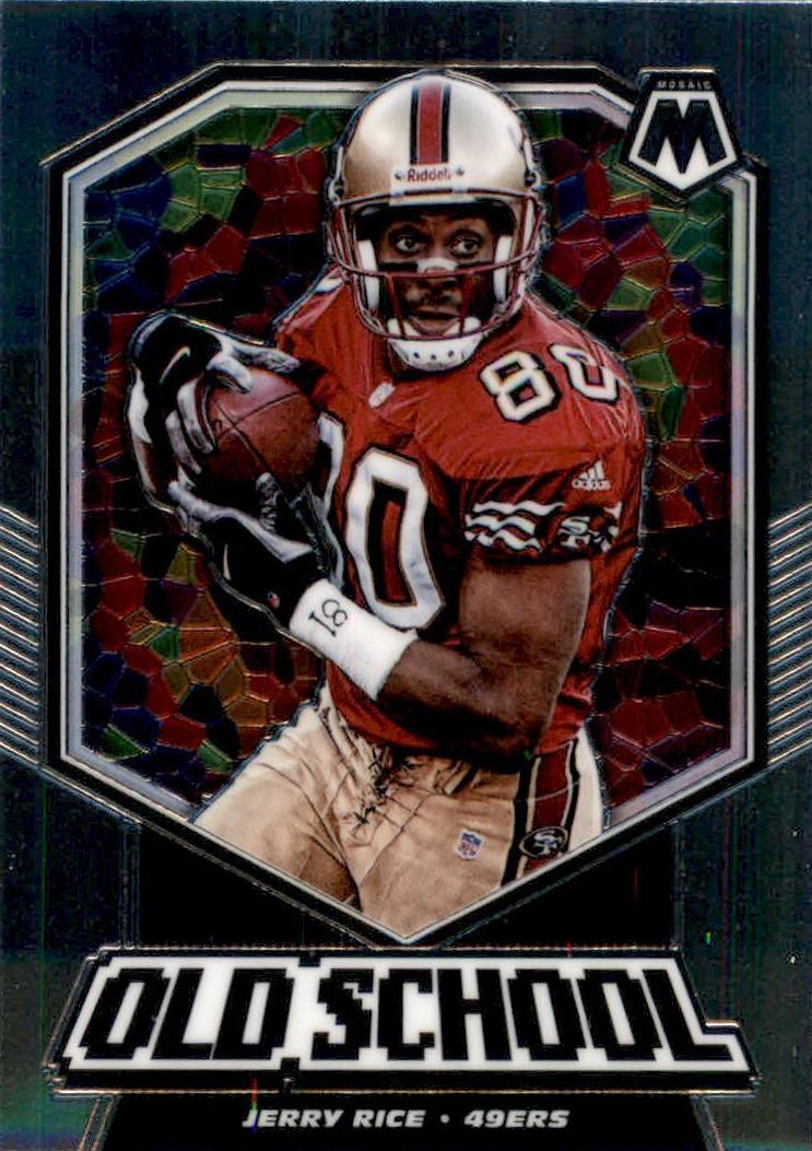 2020 Panini Mosaic Football Jerry Rice #OS4 SGC 9.5