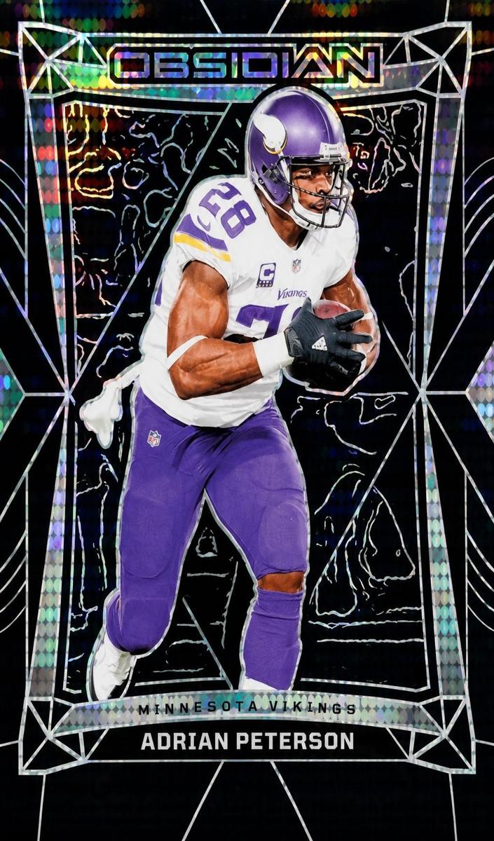 2024 Panini Obsidian Football International Adrian Peterson #131