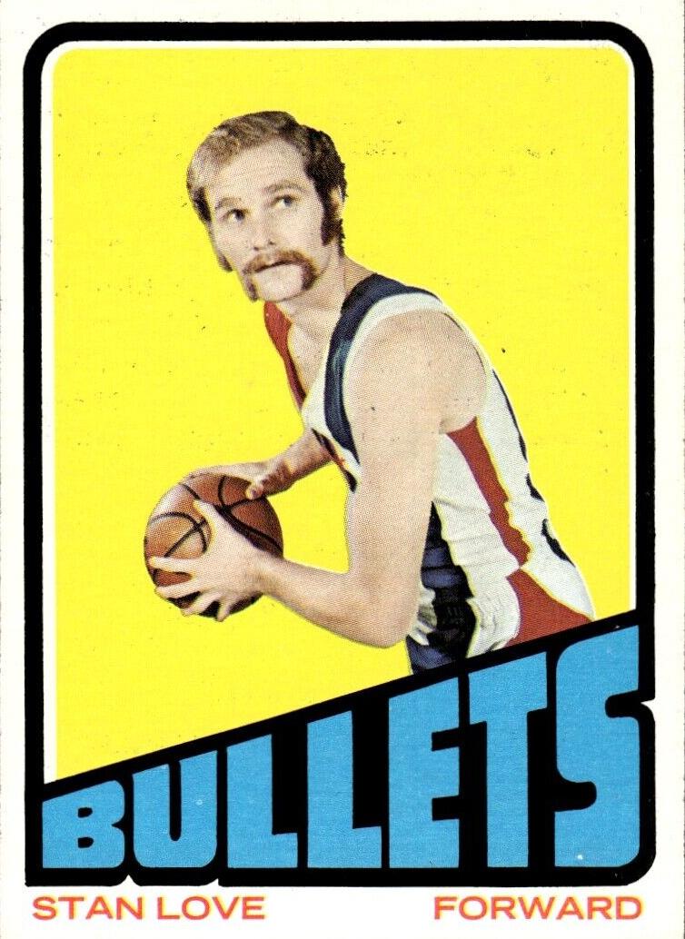 1972 Topps Basketball Stan Love #2 PSA 8.5