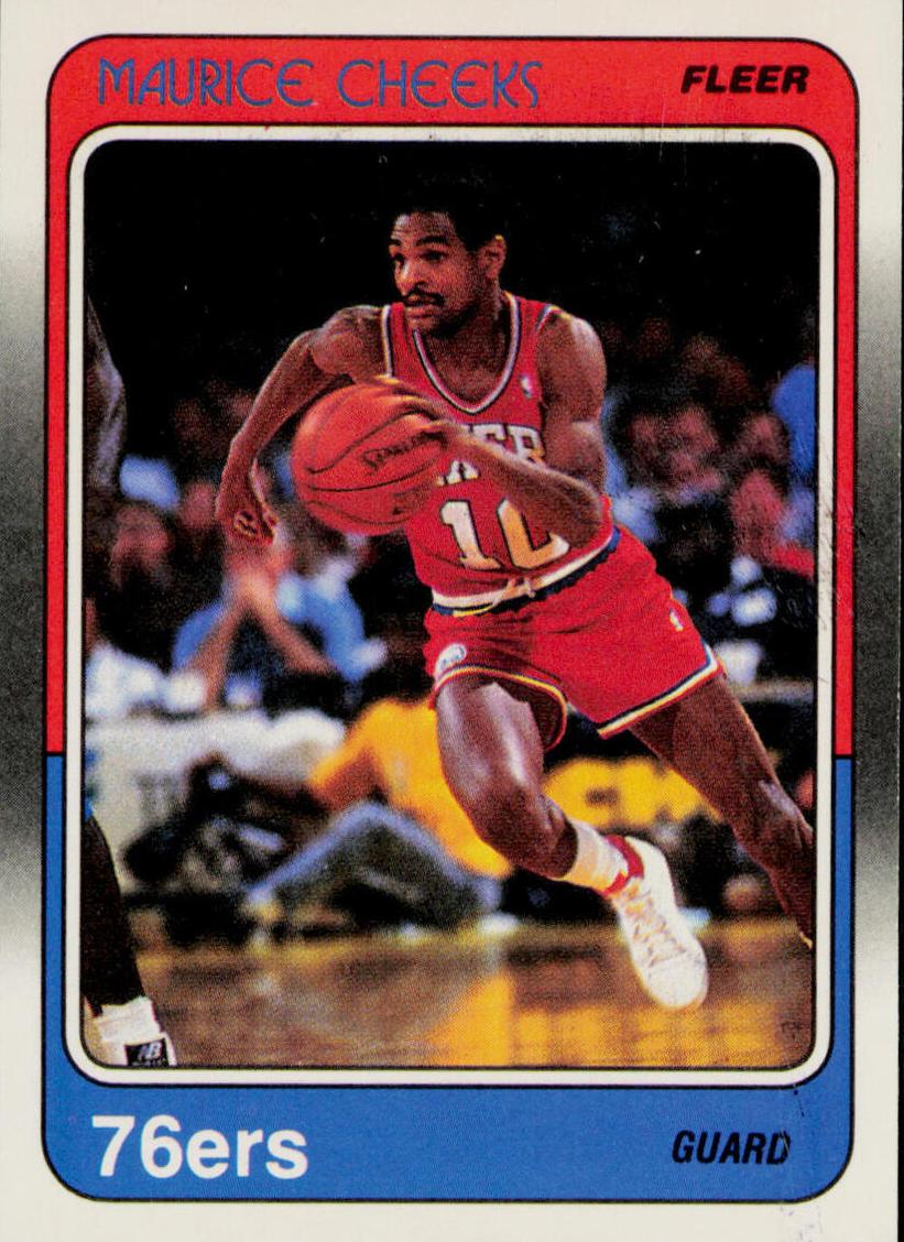 1988 Fleer Basketball Maurice Cheeks #86 PSA 10