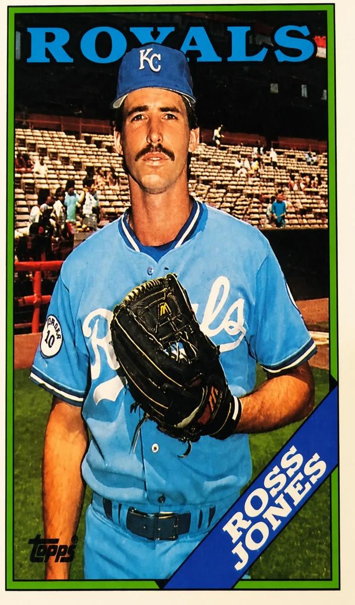 1988 Topps Baseball Ross Jones #169