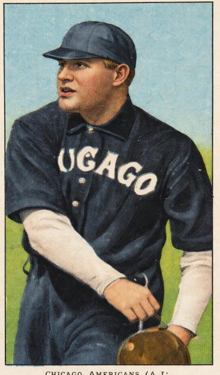1909-11 T206 Baseball Frank Isbell #NNO PSA 1.5