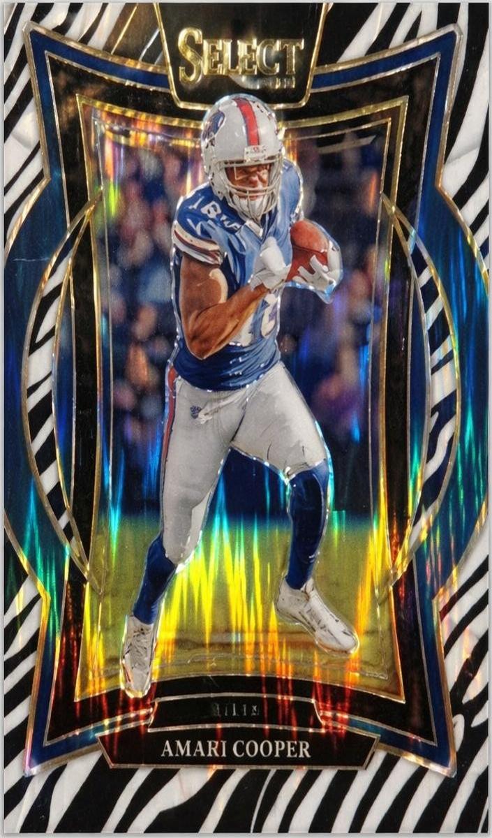 2024 Panini Select Football Zebra Amari Cooper #5