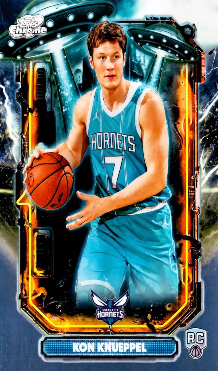 2025 Topps Cosmic Chrome Basketball Kon Knueppel #ET-14 RAW Ungraded