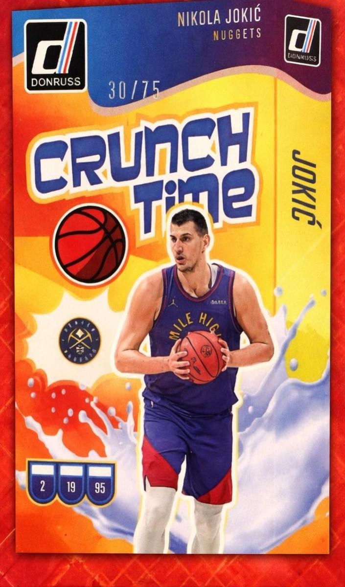 2024 Panini Donruss Basketball Diamond Red Nikola Jokic #10