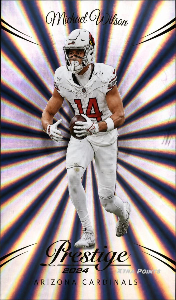 2024 Panini Prestige Football Sunburst Xtra Points Michael Wilson #4