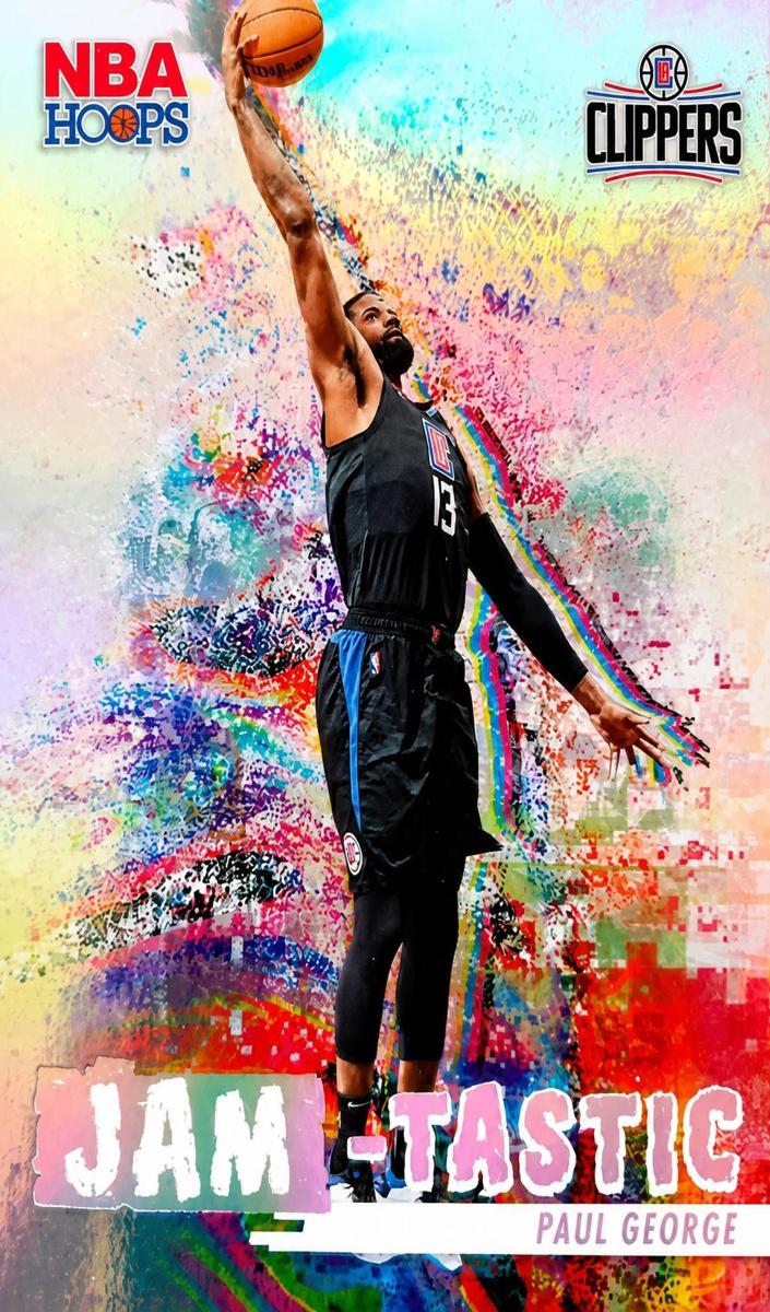 2022 Panini Hoops Basketball Paul George #15