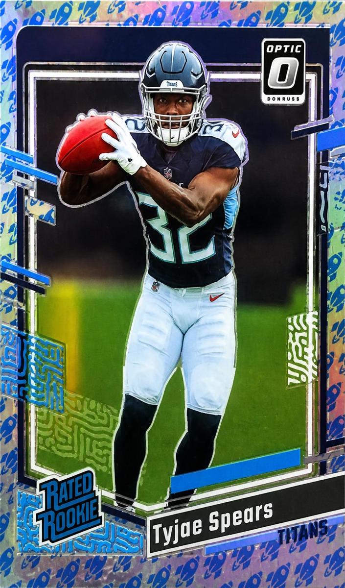 2023 Donruss Optic Football Rocket Tyjae Spears #297