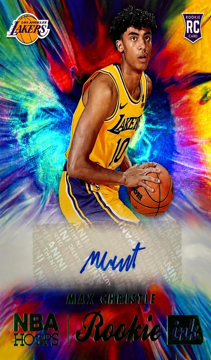 2022 Panini Hoops Basketball Green Max Christie #RI-MAX