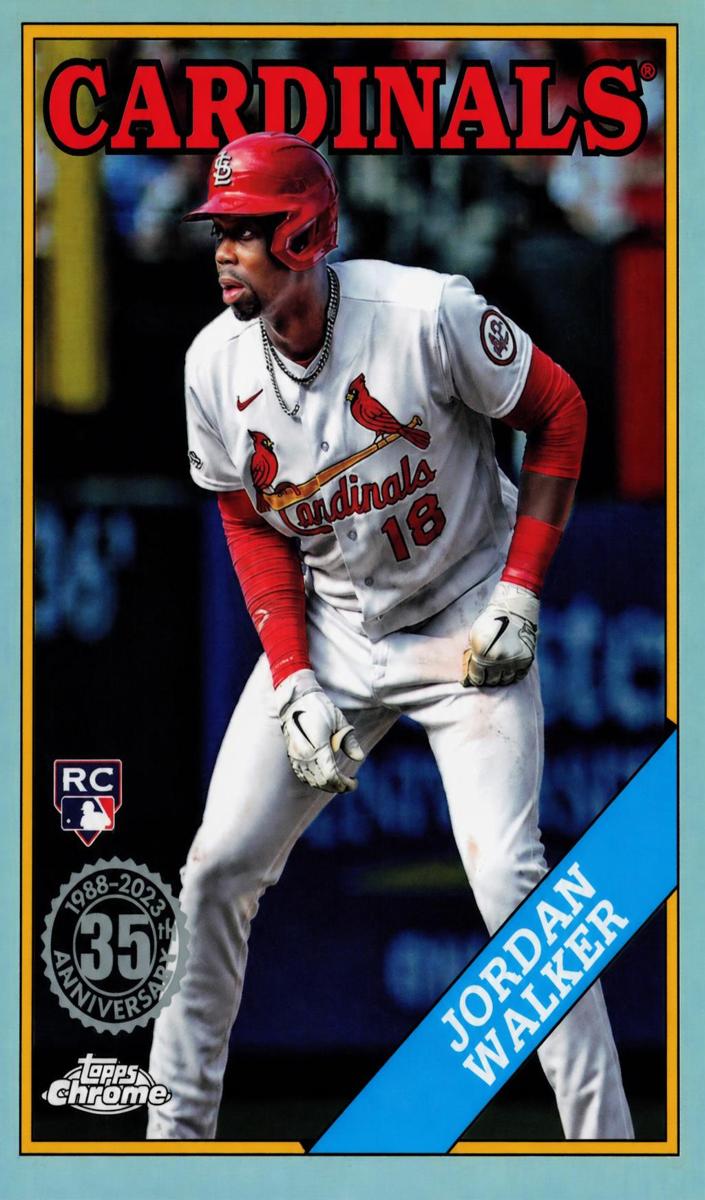 2023 Topps Chrome Update Baseball Jordan Walker #88CU-18