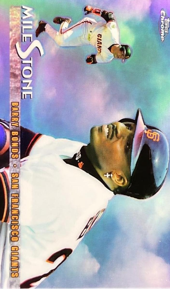 1998 Topps Chrome Baseball Refractor Barry Bonds #MS1