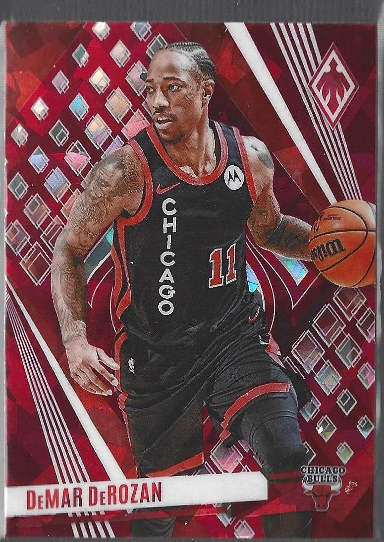 2023 Panini Phoenix Basketball Red Ice DeMar DeRozan #108