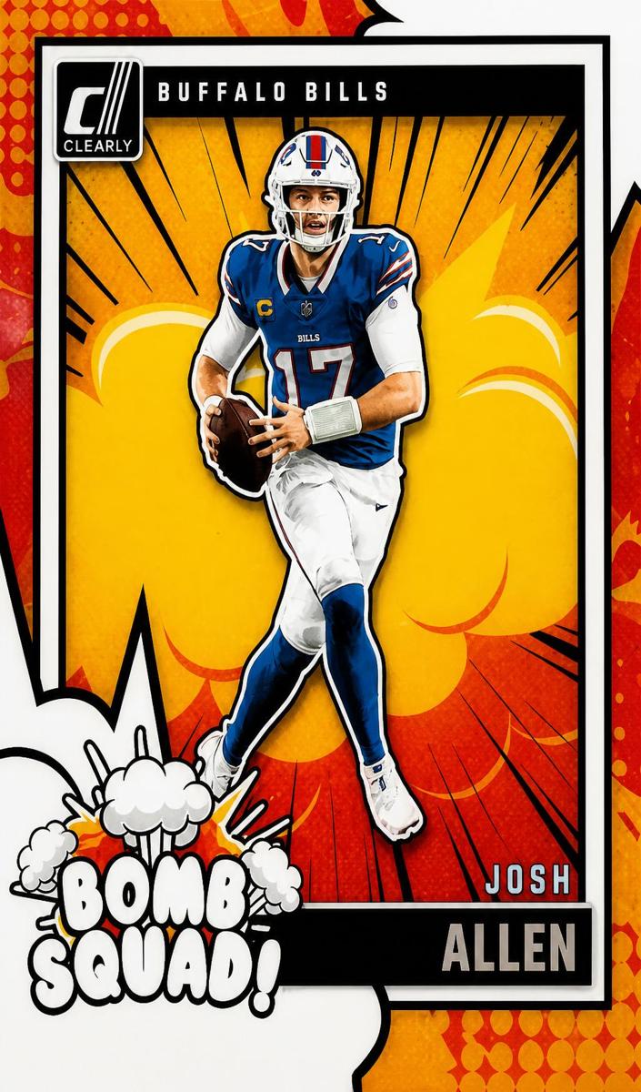 2024 Panini Clearly Donruss Football Josh Allen #14