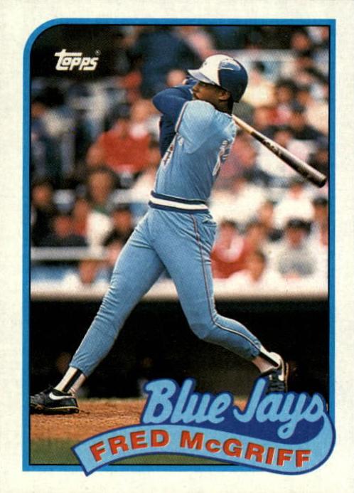 1989 Topps Baseball Fred McGriff #745 PSA 9