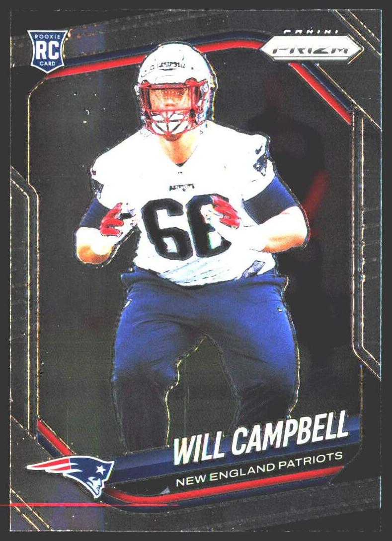 2025 Panini Prizm Football Will Campbell #312