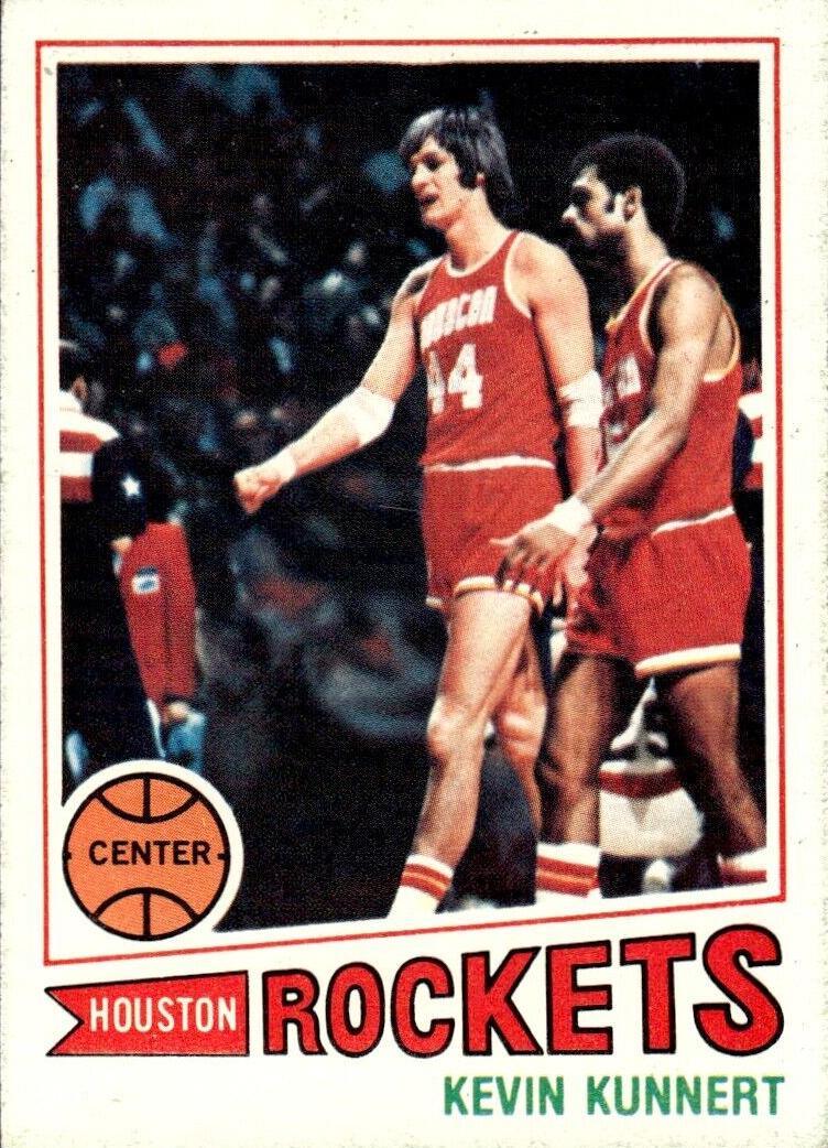 1977 Topps Basketball Kevin Kunnert #84 PSA 8