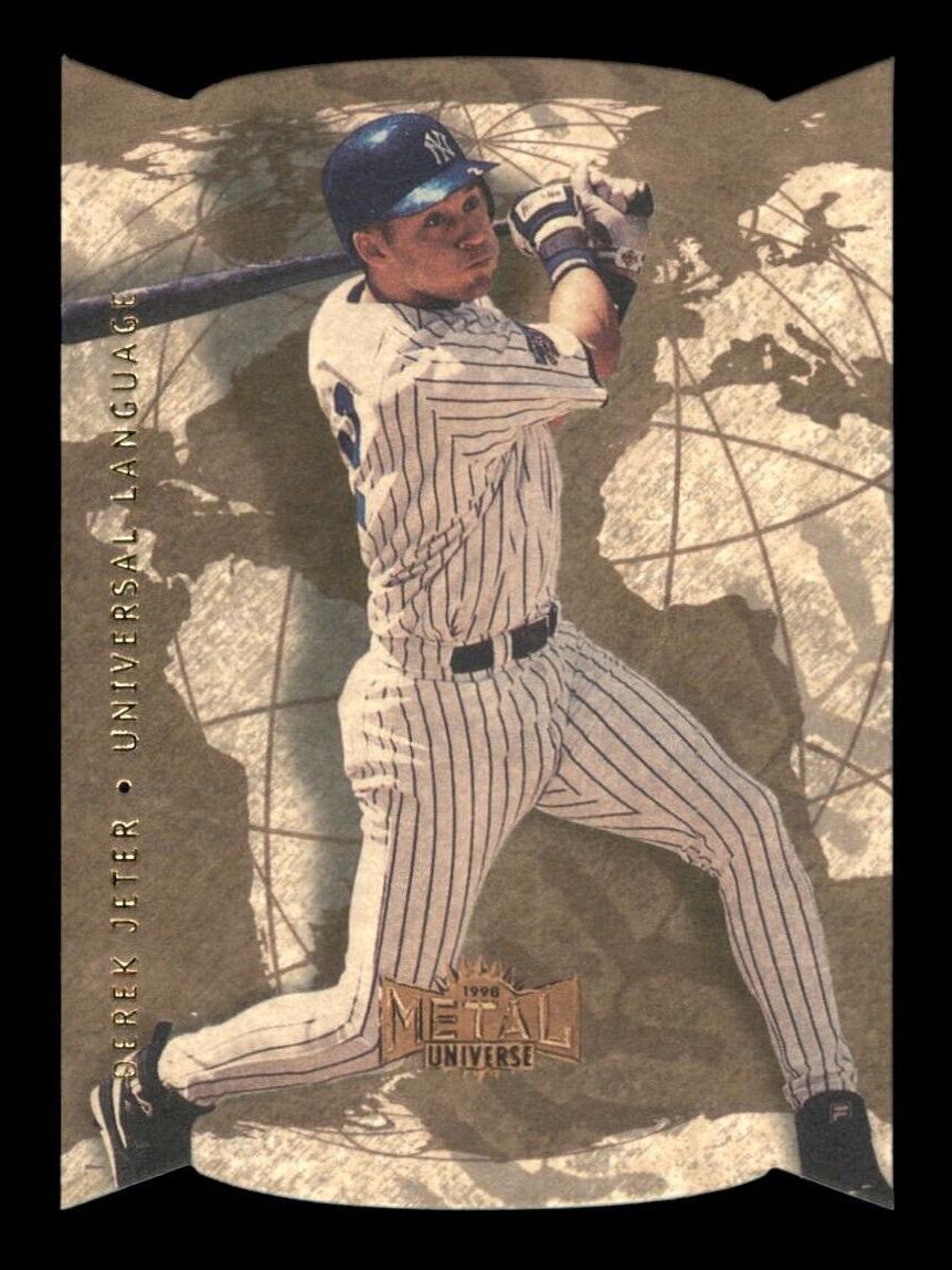 1998 Metal Universe Baseball Derek Jeter #9UL SGC 9.5