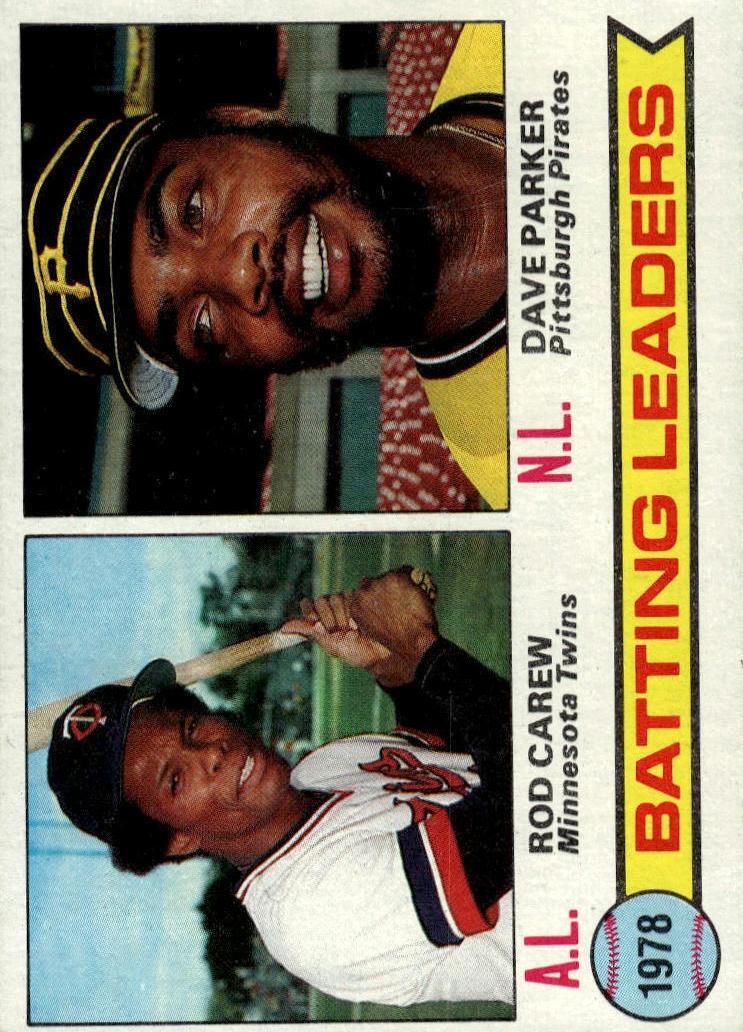 1979 Topps Baseball Dave Parker #1 PSA 8
