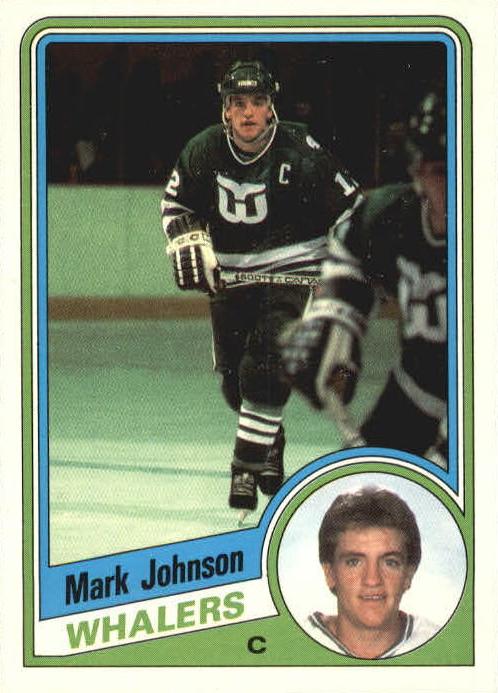 1984 O-Pee-Chee Hockey Mark Johnson #72 PSA 10