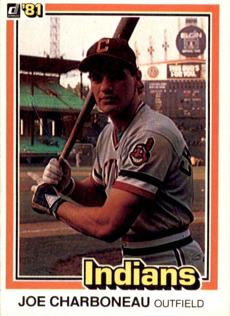 1981 Donruss Baseball Joe Charboneau #82 PSA 9