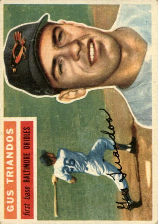 1956 Topps Baseball Gus Triandos #80