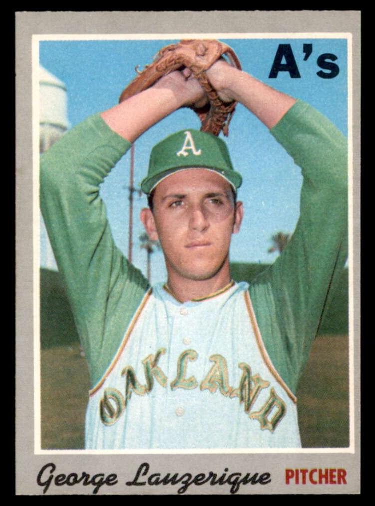 1970 O-Pee-Chee Baseball George Lauzerique #41 PSA 8