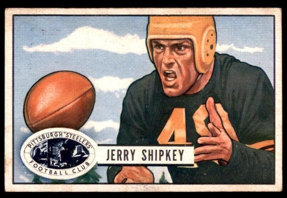 1951 Bowman Football Jerry Shipkey #59