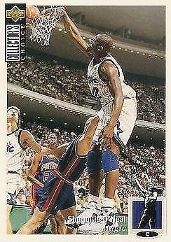 1994 Upper Deck Collector's Choice Basketball Shaquille O'Neal #232 PSA 9