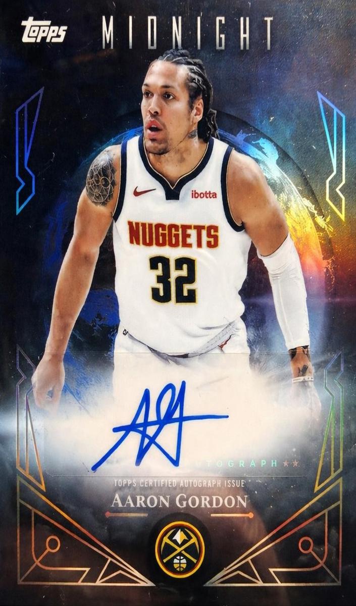 2025 Topps Midnight Basketball Aaron Gordon #MS-AG