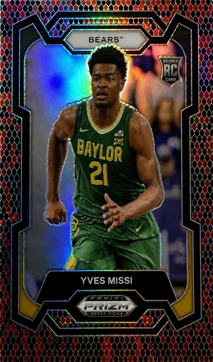 2024 Panini Prizm Draft Picks Basketball Snakeskin Yves Missi #54