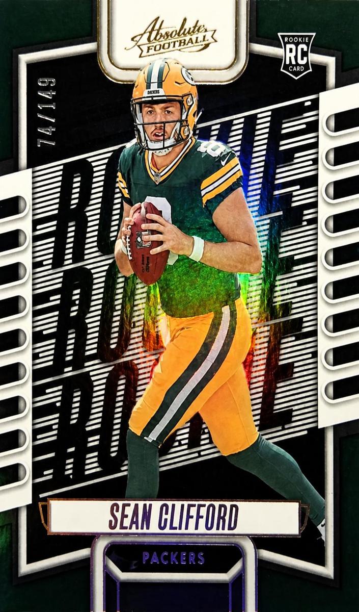 2023 Panini Absolute Football Spectrum Green Sean Clifford #141