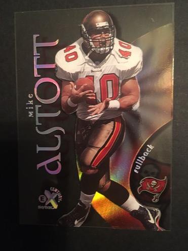 1999 Skybox E-X Century Football Mike Alstott #12 PSA 8