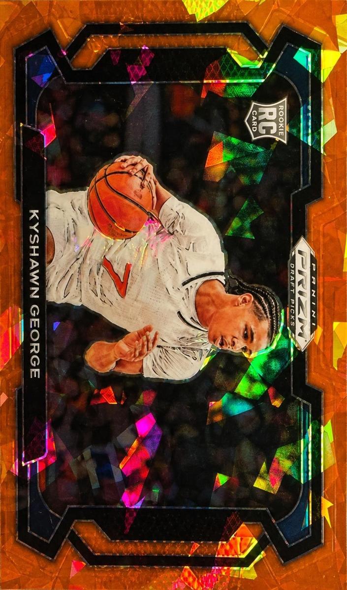 2024 Panini Prizm Draft Picks Basketball Orange Ice Kyshawn George #71