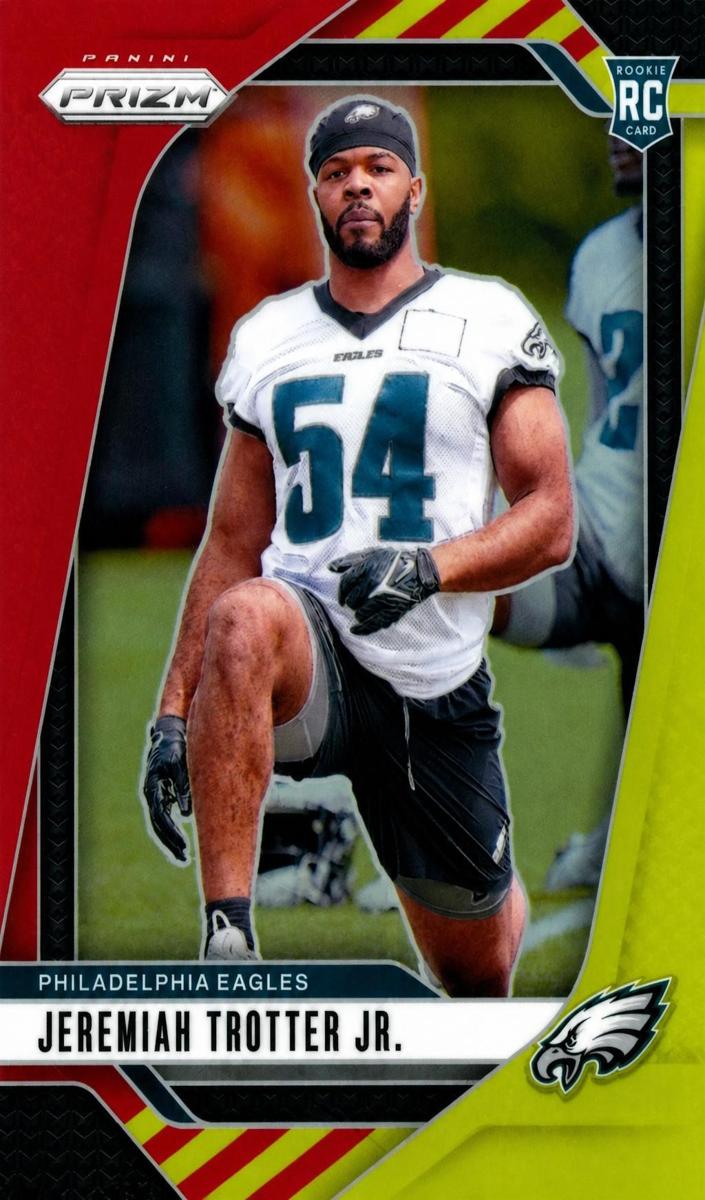 2024 Panini Prizm Football Red and Yellow Jeremiah Trotter Jr. #349
