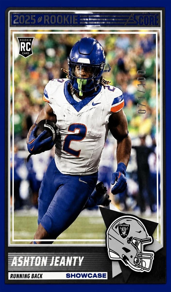 2025 Panini Score Football Showcase Ashton Jeanty #14