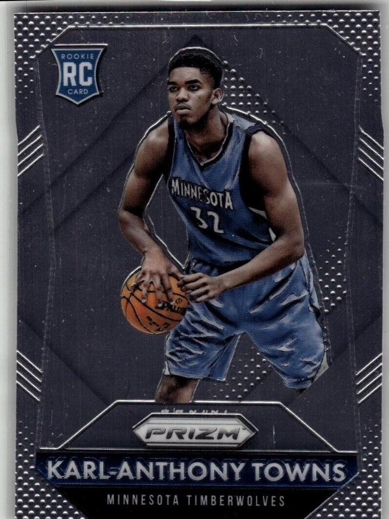 2015 Panini Prizm Basketball Karl-Anthony Towns #328 RAW Ungraded
