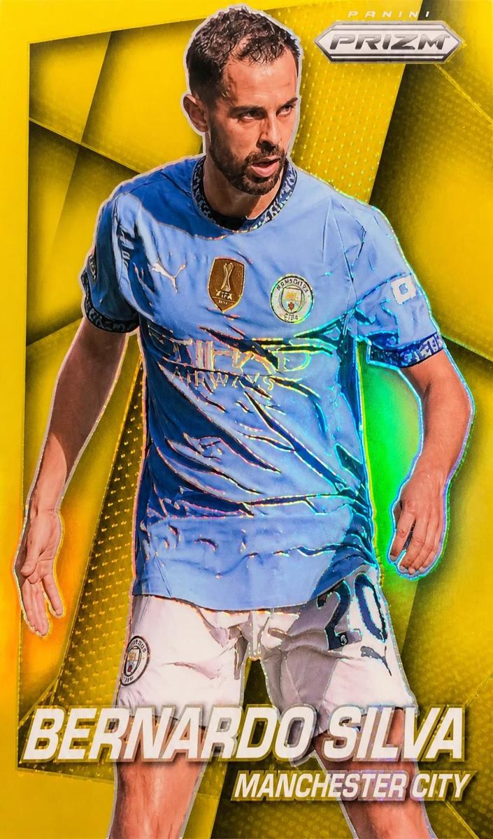 2024 Panini Prizm Premier League Soccer Gold Bernardo Silva #23
