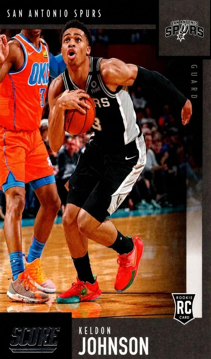 2019 Panini Chronicles Basketball Keldon Johnson #604 PSA 10