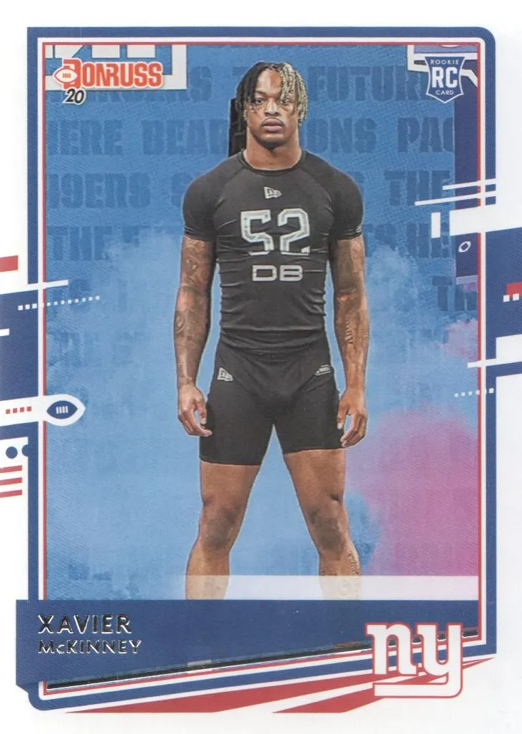 2020 Panini Donruss Football Xavier McKinney #271 PSA 9