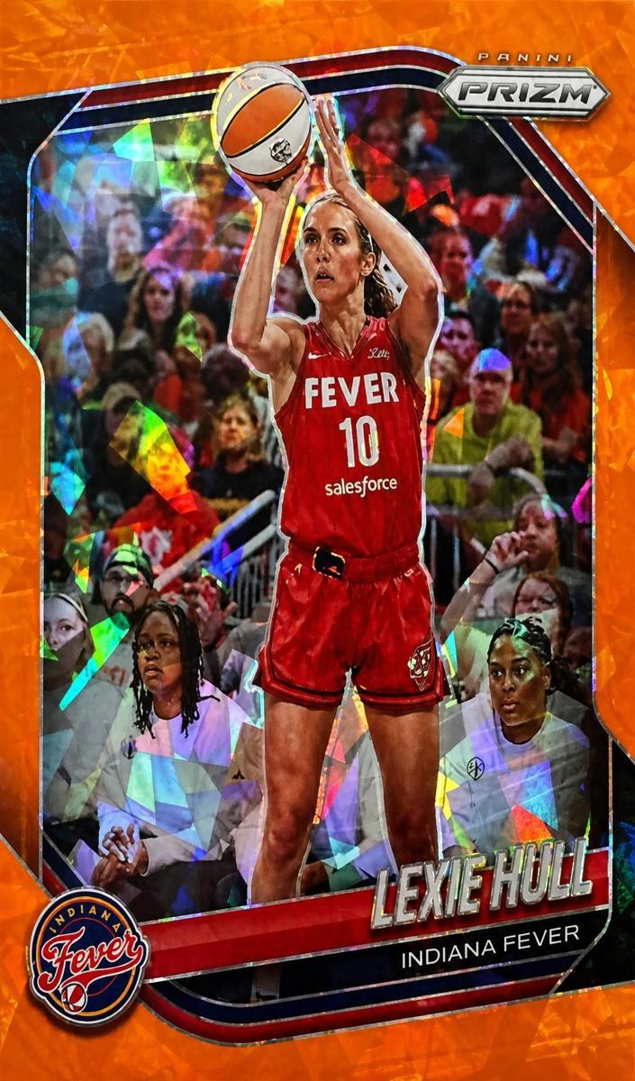 2025 Panini Prizm WNBA Basketball Orange Velocity Lexie Hull #51