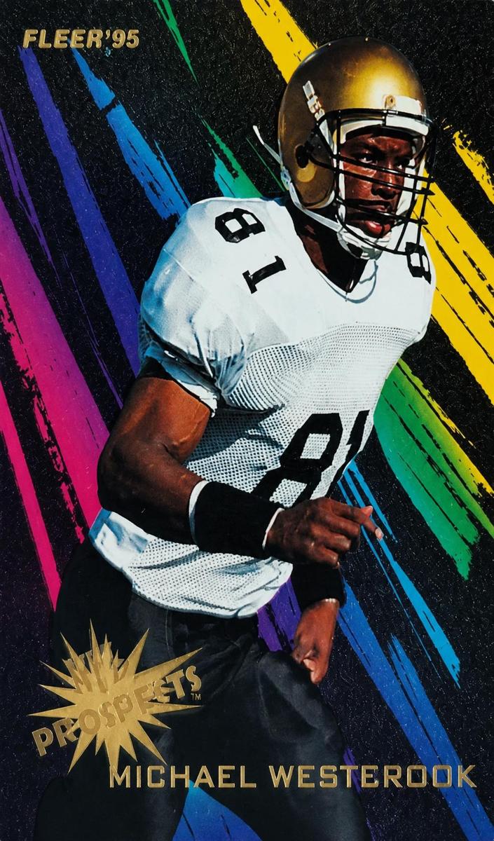 1995 Fleer Football Michael Westbrook #18