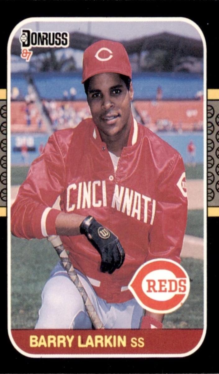1987 Donruss Baseball Barry Larkin #492
