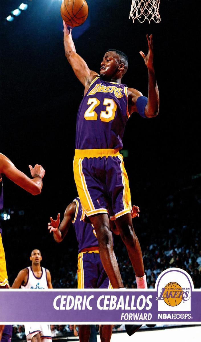 1994 Hoops Basketball Cedric Ceballos #338