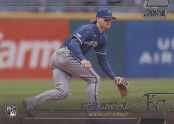 2022 Topps Stadium Club Baseball Bobby Witt Jr. #2 PSA 10