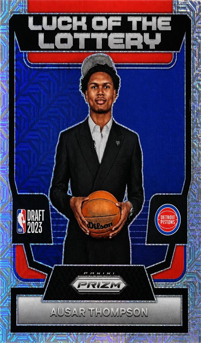 2023 Panini Prizm Basketball Mojo Ausar Thompson #3 PSA 8.5