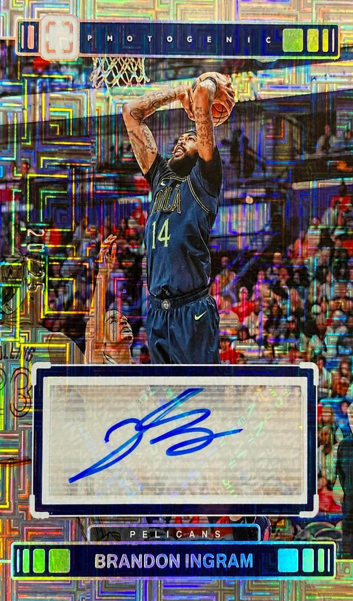 2023 Panini PhotoGenic Basketball Maze Brandon Ingram #VA-BIN