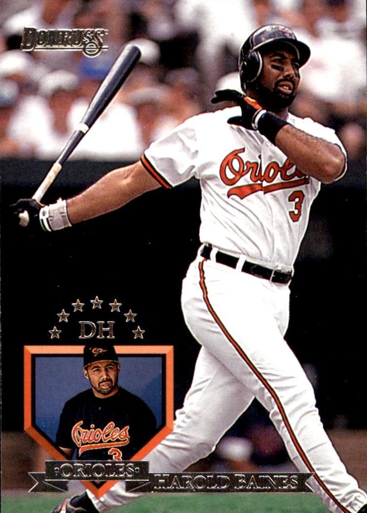 1995 Donruss Baseball Harold Baines #538