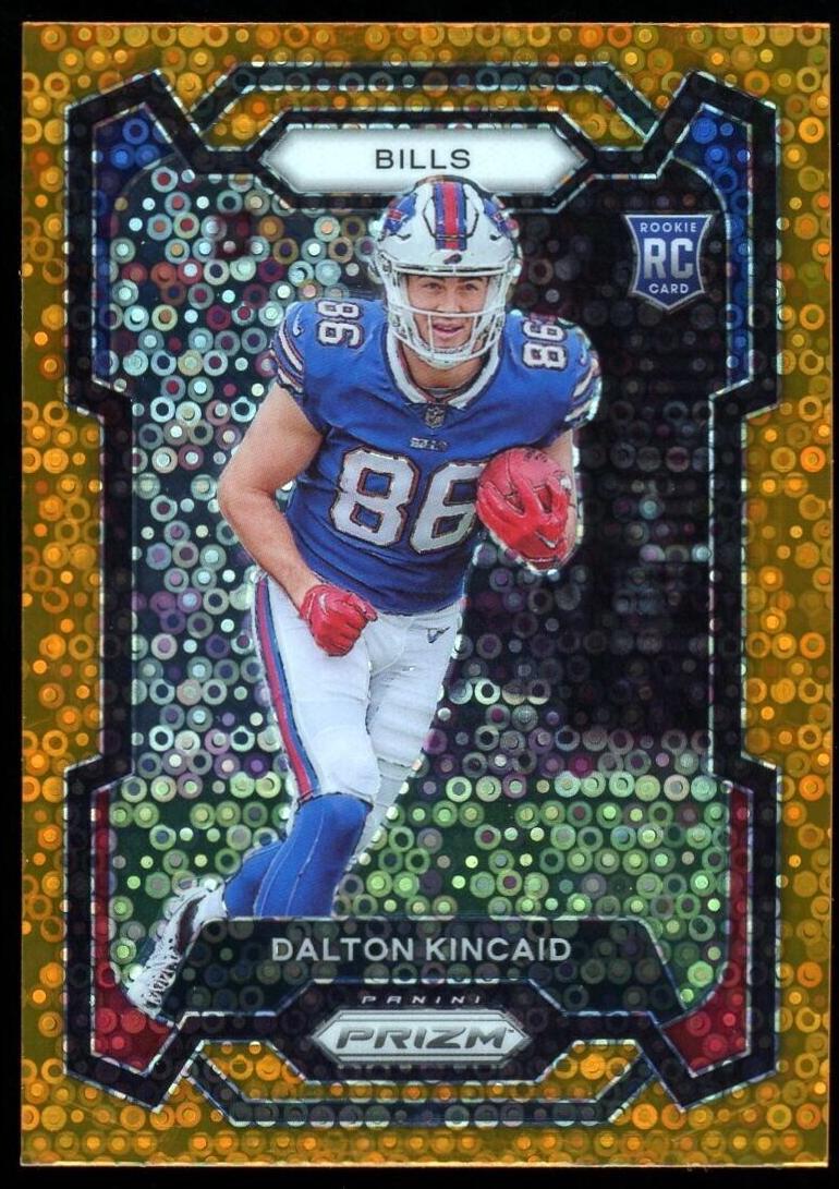 2023 Panini Prizm Football Disco Dalton Kincaid #308