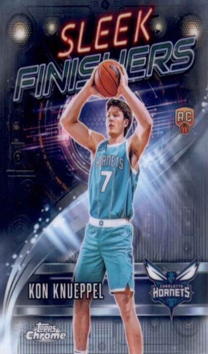 2025 Topps Chrome Basketball Kon Knueppel #SF-24 PSA 10