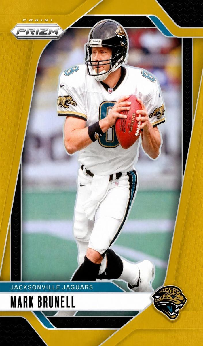 2024 Panini Prizm Football Gold Mark Brunell #136